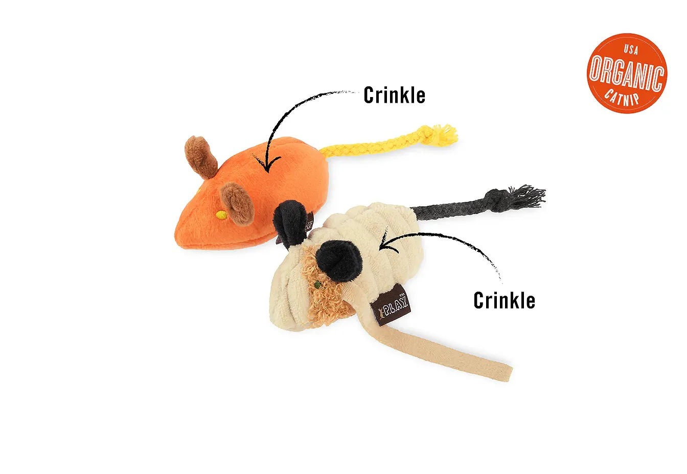 PLAY Cat Toy Feline Frenzy Halloween Menacing Mice