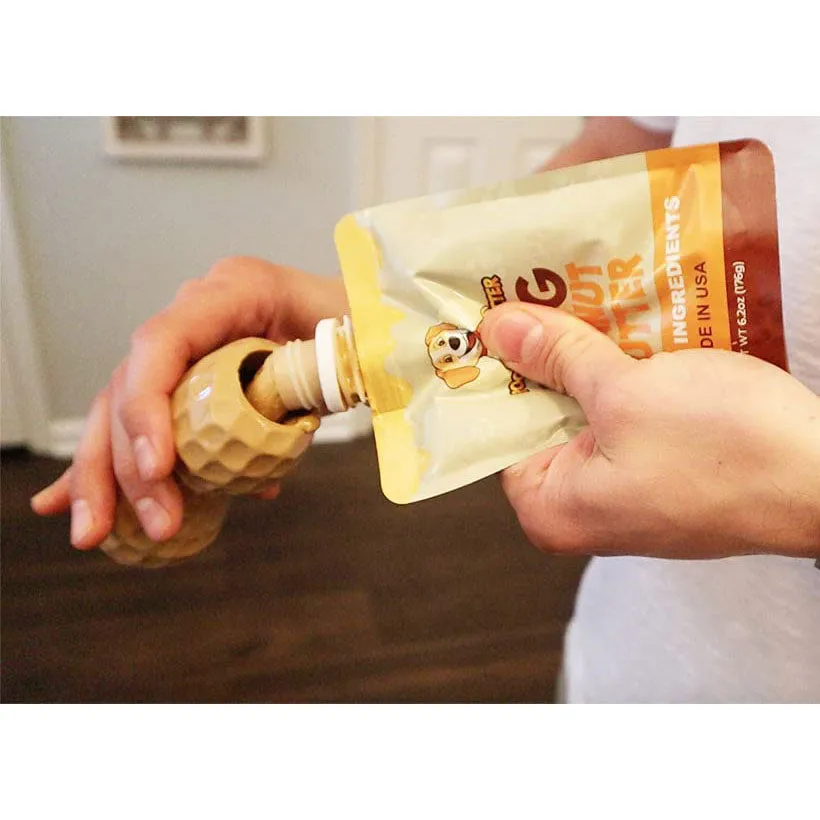 Poochie Butter Peanut Butter Squeeze Pack (8.2oz)