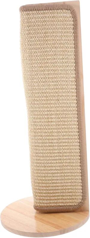 POPETPOP Natural Sisal Cat Scratcher Pad Durable Corner Protector for Furniture Easy Installation Shields Walls and Sofas from Cat Claws for Home Decor and Pet Owners