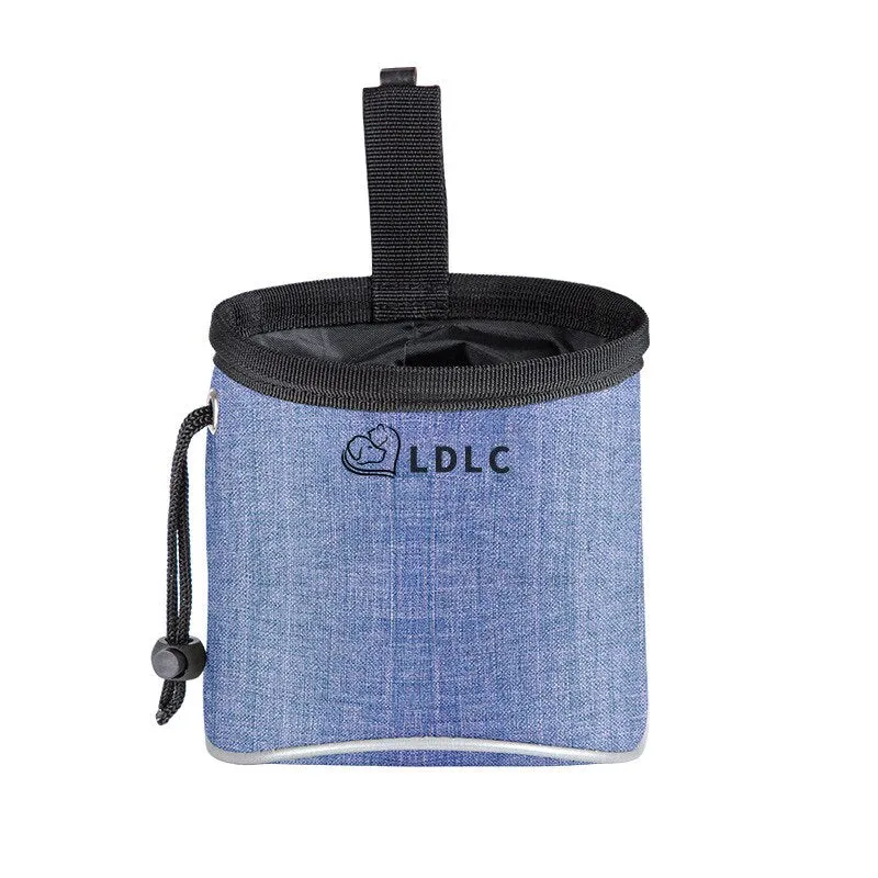 Portable Reflective Dog Training Treat Bag Detachable Dog Food Snack Bag