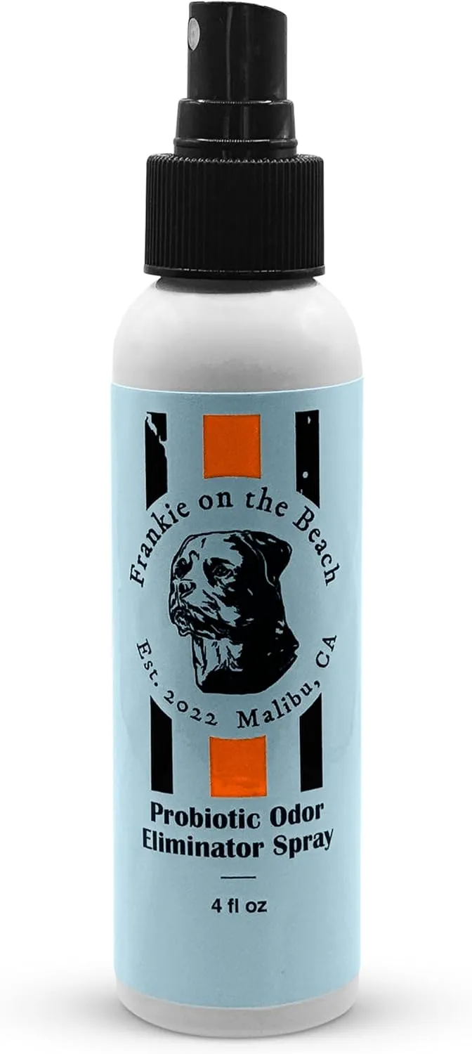 Probiotic Odor Eliminator  Plant-Based, Non-Toxic & Cruelty-Free  Neutralizes Pet Odors at The Source  Vegan, Small-Batch Grooming Mist  4 z Made in USA