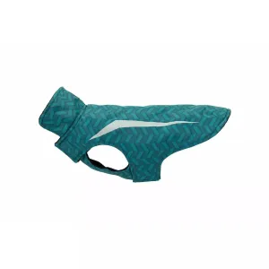RC Dog Coat Shasta Dark Teal Chevron