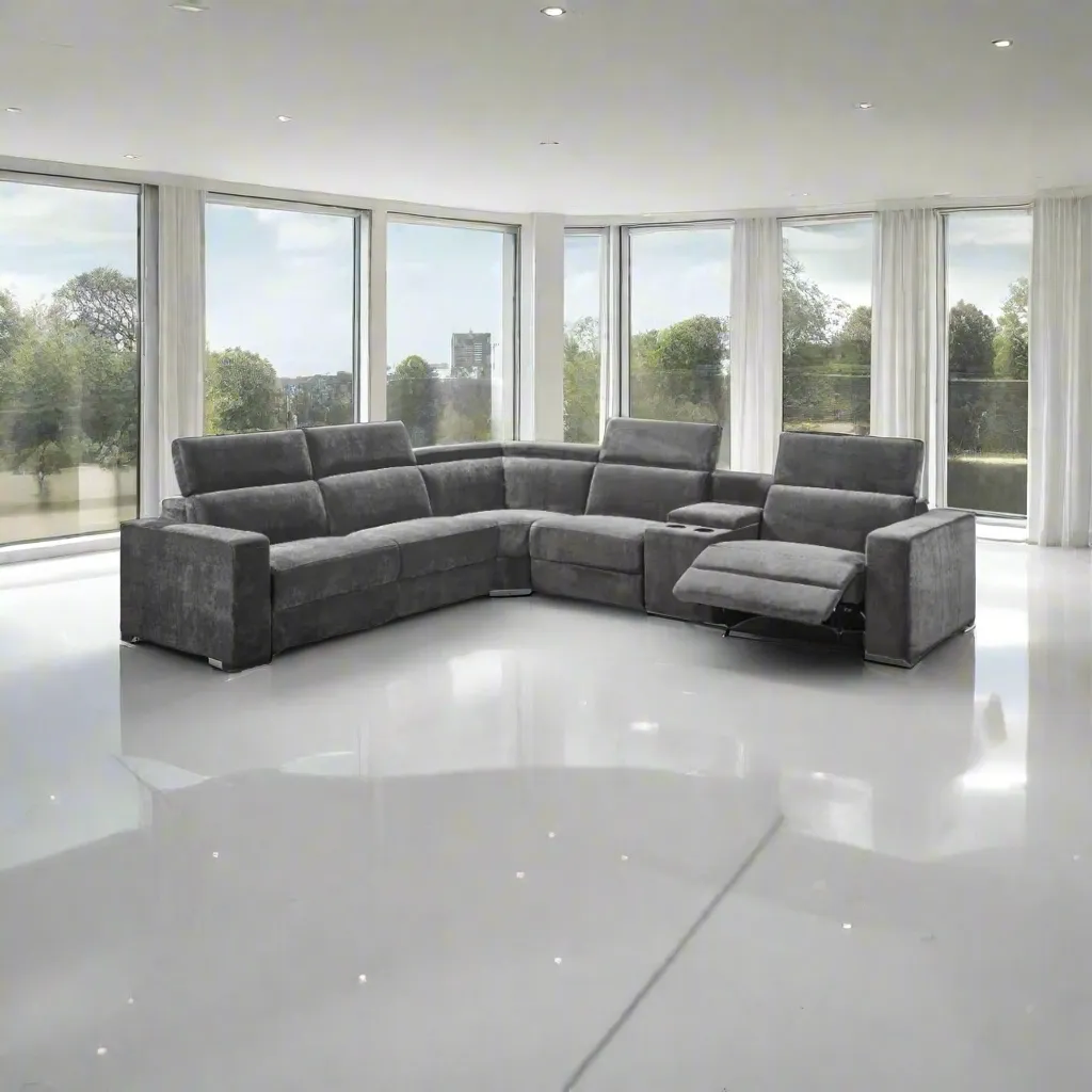 Renada 5 Seater Electric Corner Lounge
