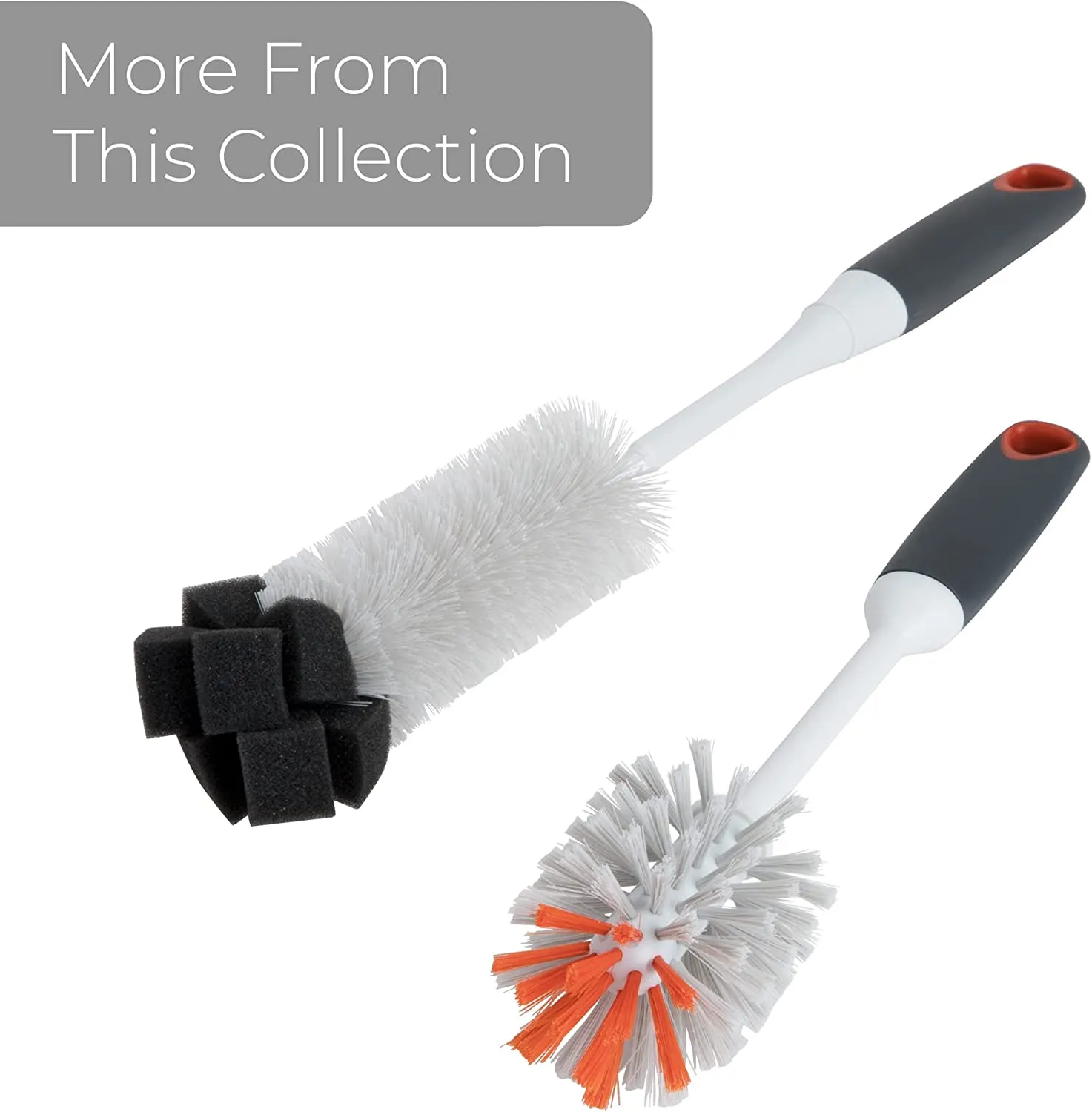 Rounded Bottle Brush with Non-Slip Handle