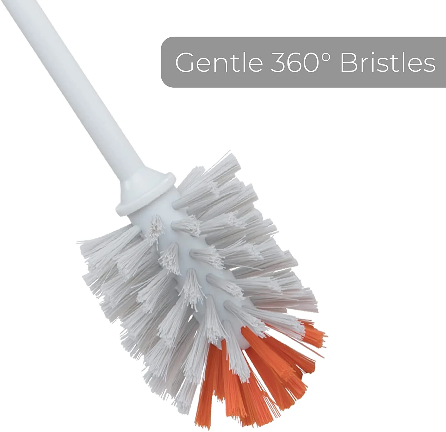 Rounded Bottle Brush with Non-Slip Handle