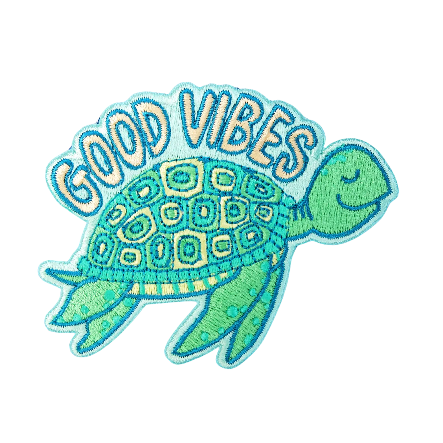 Sea Turtle Good Vibes Patch (FREE SHIPPING)
