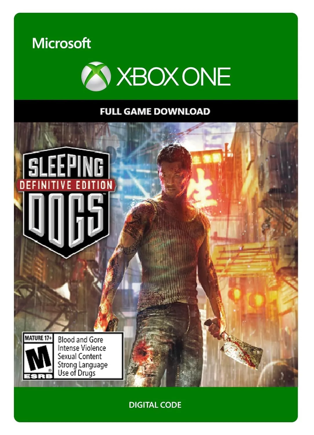 Sleeping Dogs: Definitive Edition - Xbox One Digital Code