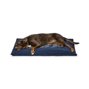 Snooza Organic Pet Futon Blue Dog Bed Mighty {)_(}