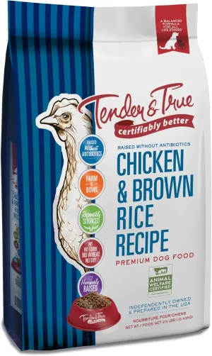 Tender & True Chicken & Brown Rice Recipe Dry Dog Food