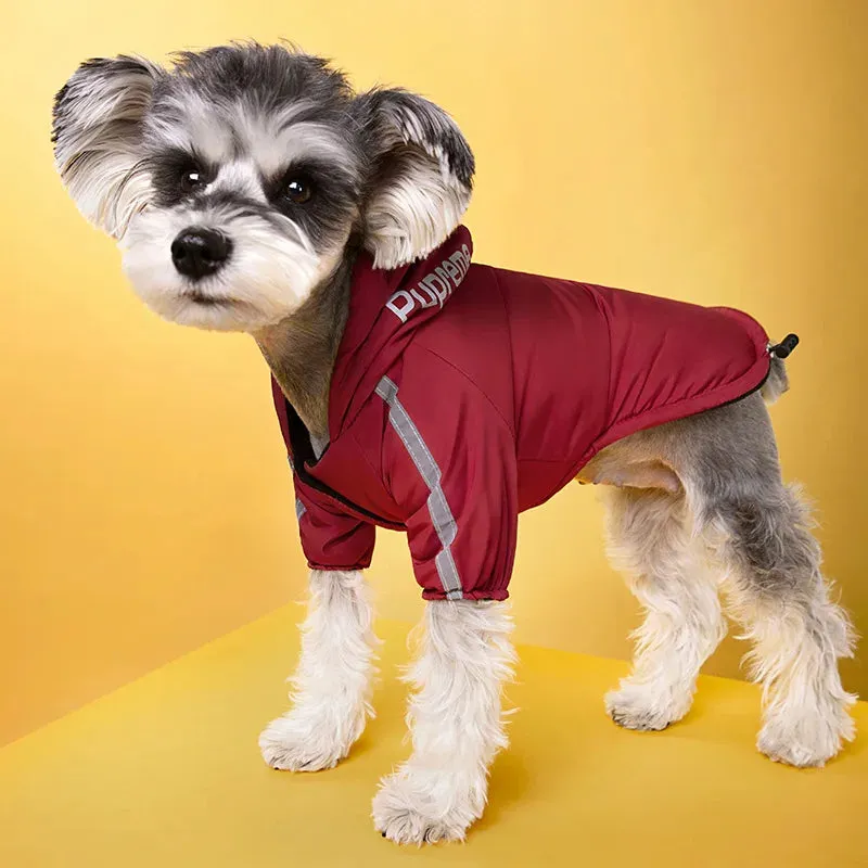 Waterproof Dogs Clothes Reflective Pet Coat for Small Medium