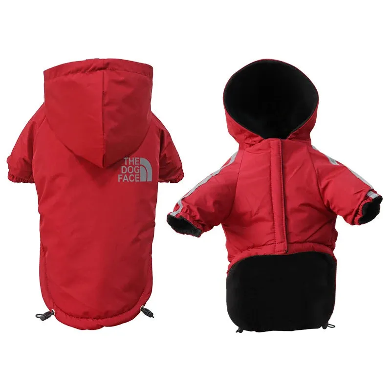 Waterproof Dogs Clothes Reflective Pet Coat for Small Medium