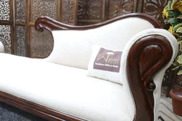Wood Hand Carved Couch (Sheesham Wood)